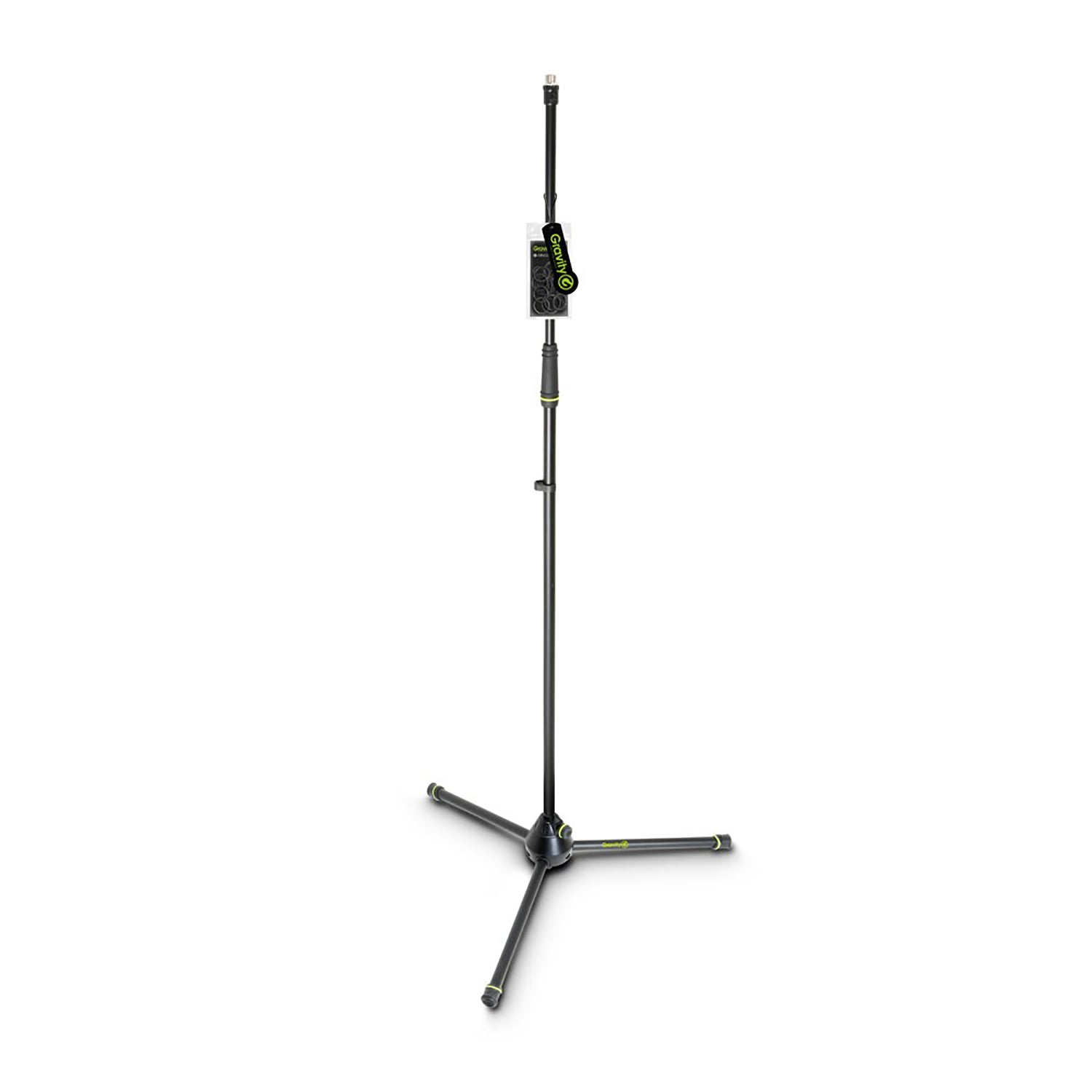 Gravity GMS43 Microphone Stand With Folding Tripod Base - Hollywood DJ