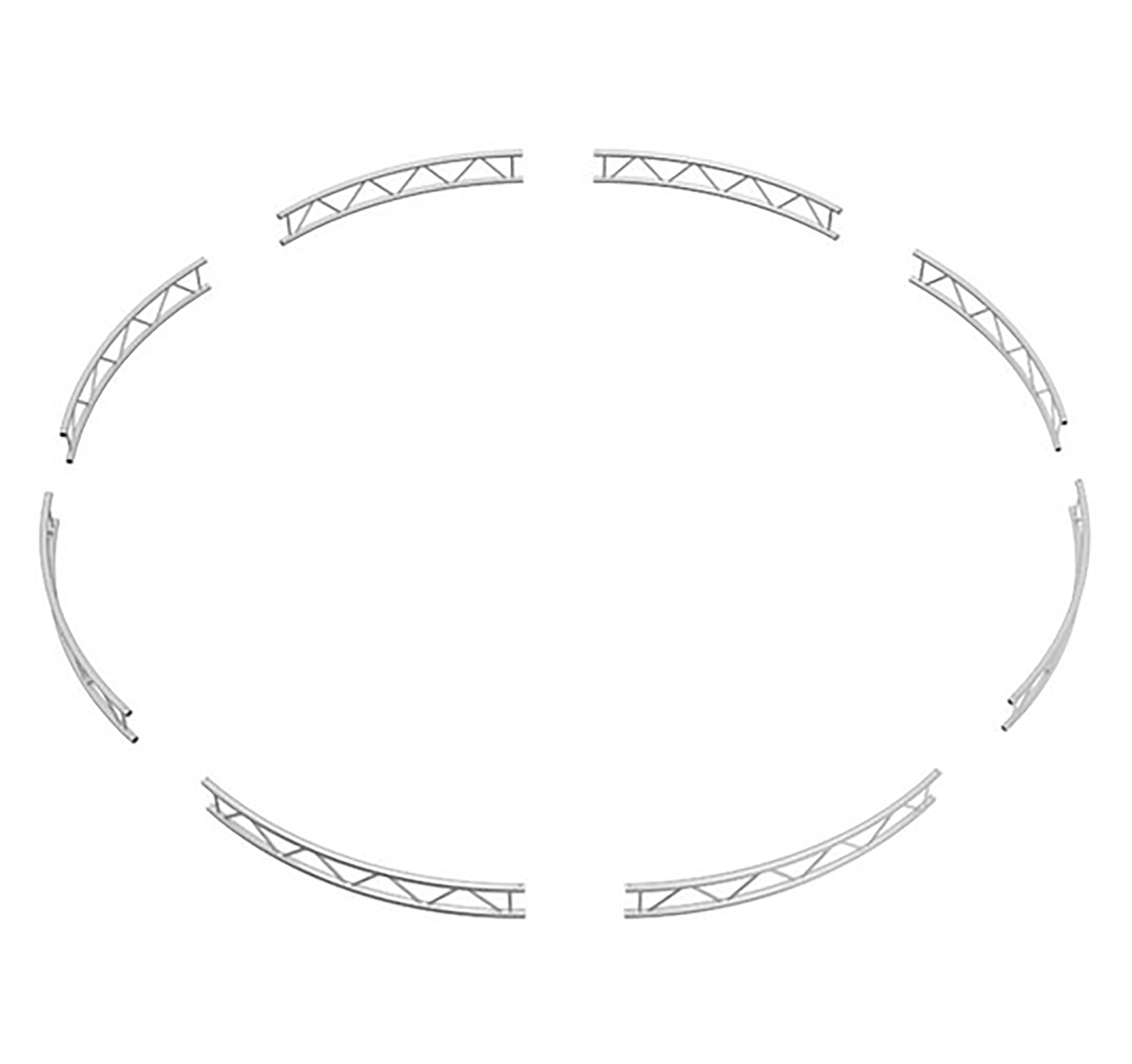 Global Truss IB-C6-V45-KIT, OD Vertical Circle - 19.68 ft - Hollywood DJ