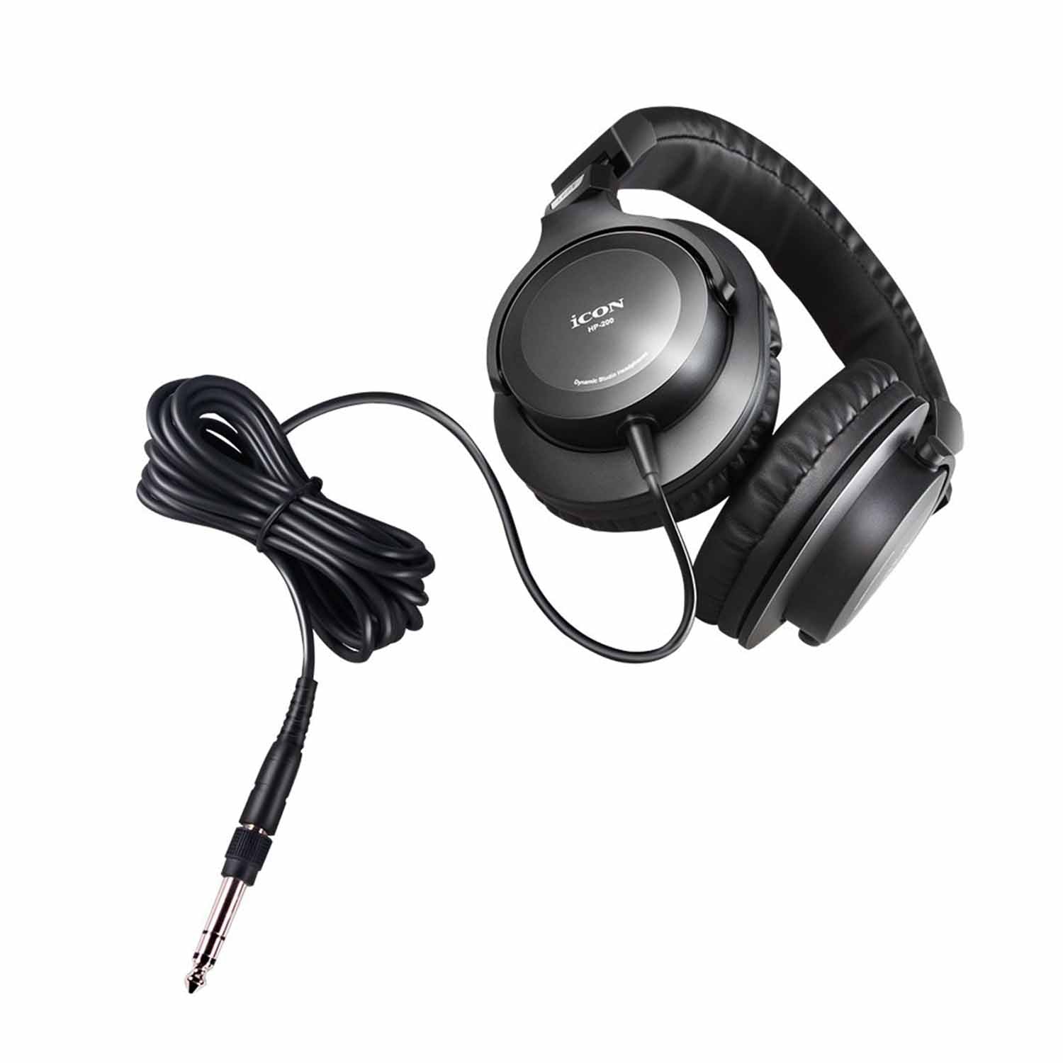 Icon Pro Audio ICOH-HP200, HP-200 Over Ear Headphones - Hollywood DJ