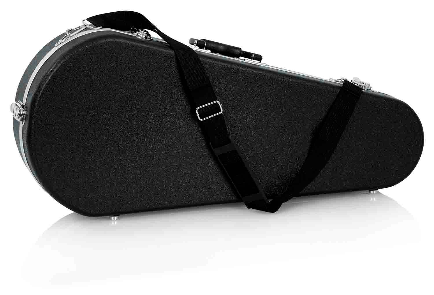Gator Cases GC-MANDOLIN Deluxe Molded Guitar Case for Both A and F Style Mandolins Guitar - Hollywood DJ