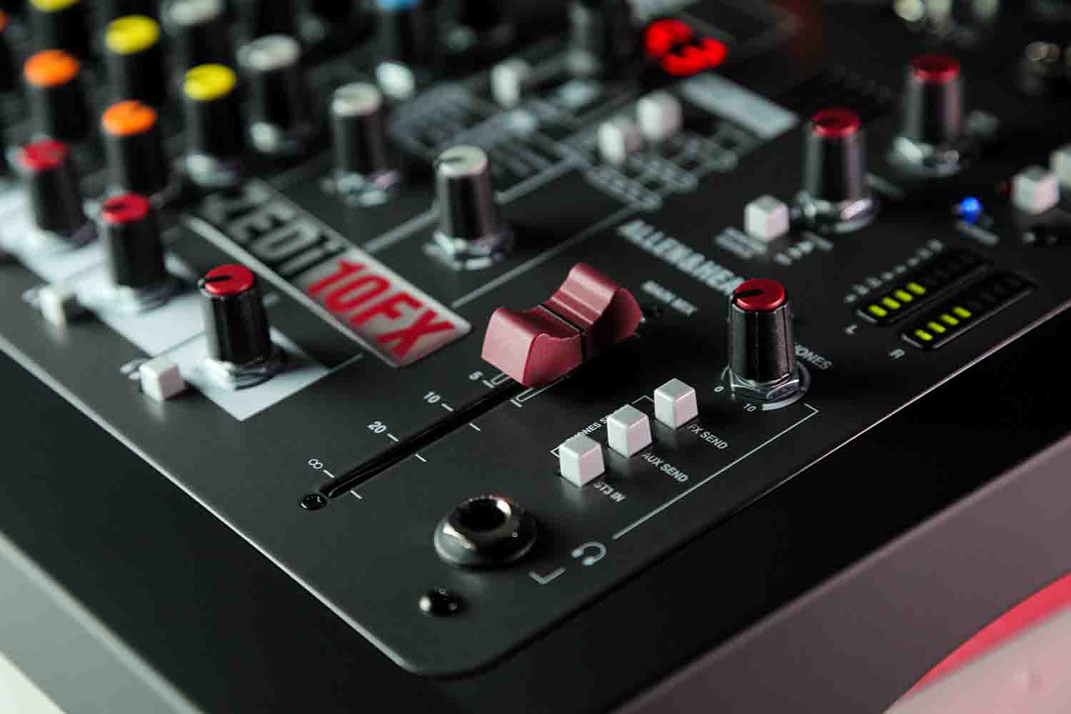 Allen & Heath ZEDi-10FX Hybrid Compact Mixer and 4×4 USB Interface with FX - Hollywood DJ