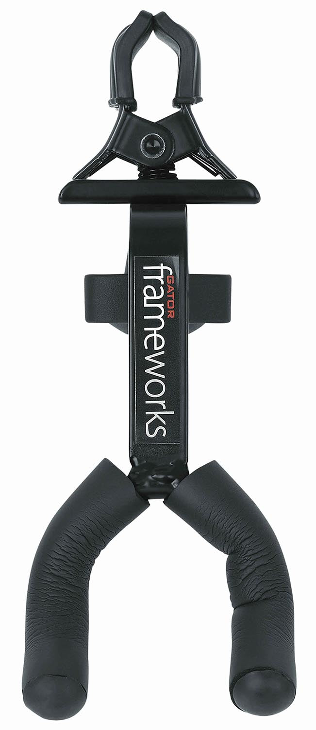 Gator Frameworks GFW-MICUKE-HNGR Ukulele/Mandolin Hanger for Microphone Stands - Hollywood DJ