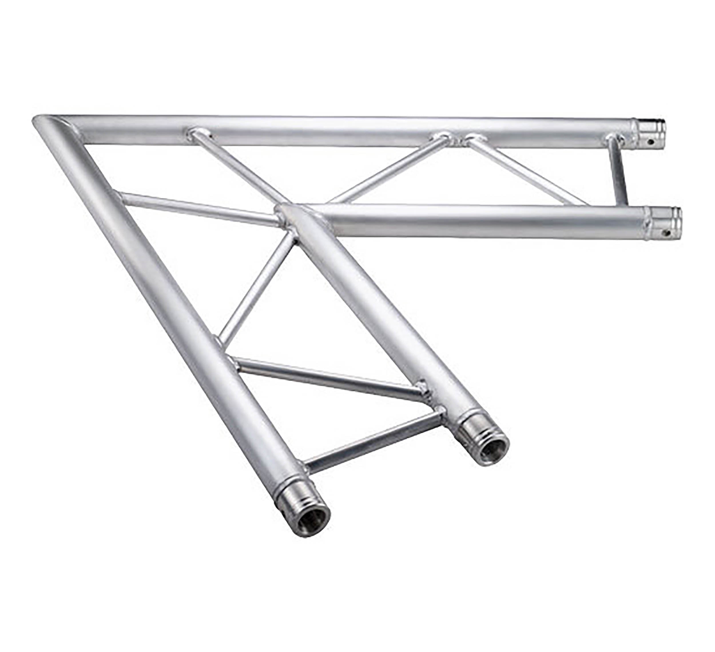 Global Truss IB-4059-H, Horizontal Two Way 60 Degree Corner Junction for F32 I-Beam Truss System - 3.28 ft - Hollywood DJ