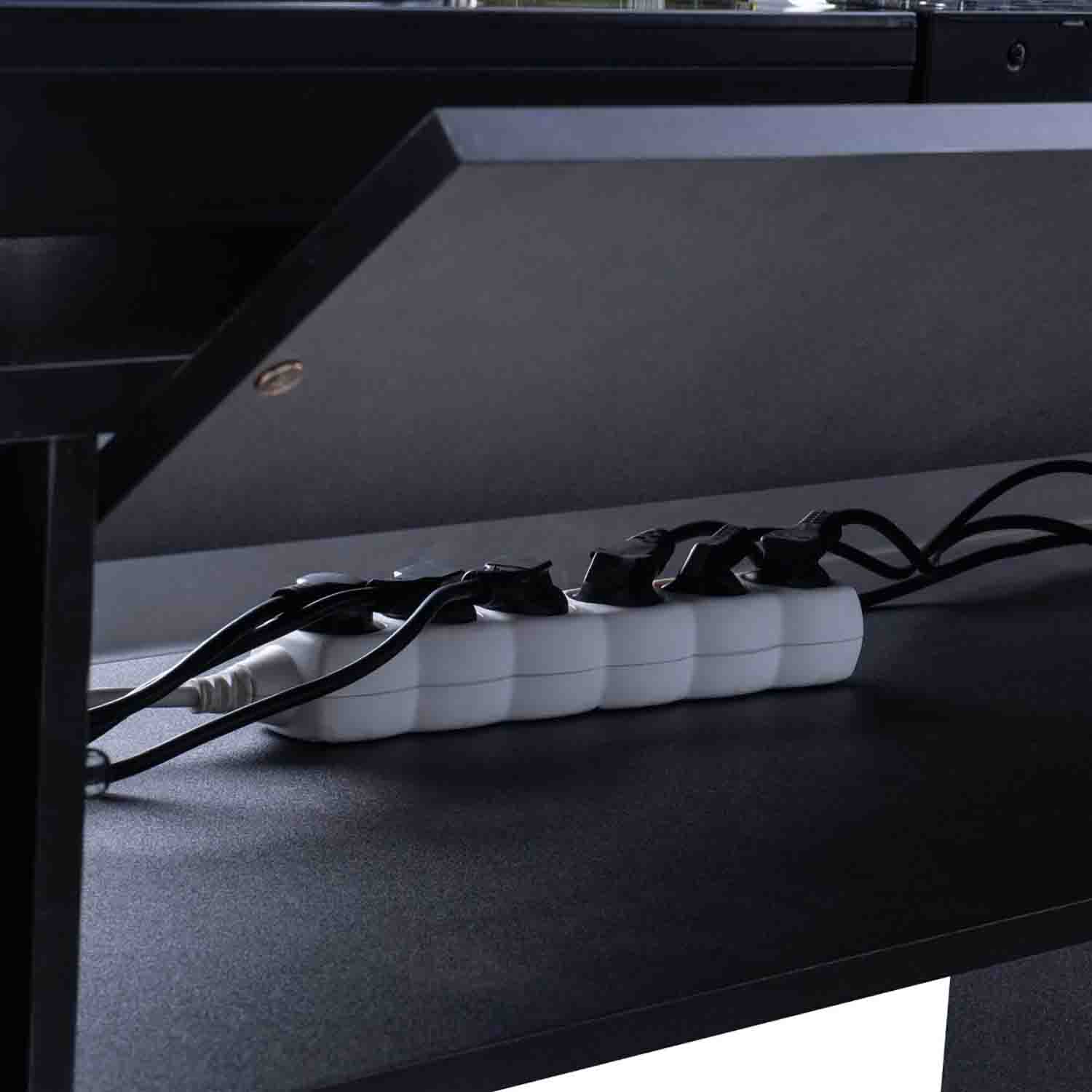 Glorious Modular DJ Mix Station with 6-Part Design - White - Hollywood DJ