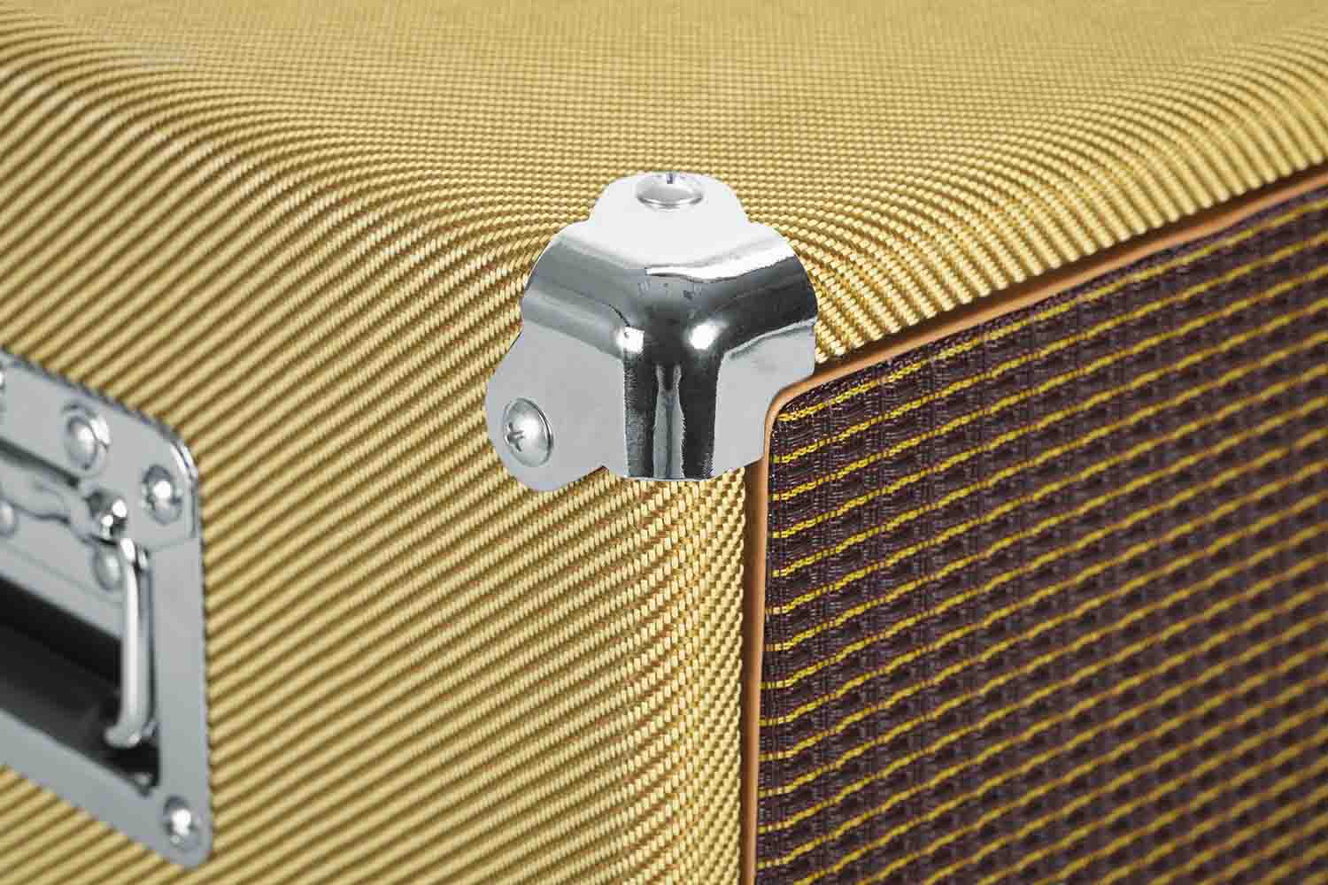 Gator Cases GR-RETRORACK-3TW Vintage Amp Vibe Rack Case - 3U Tweed - Hollywood DJ