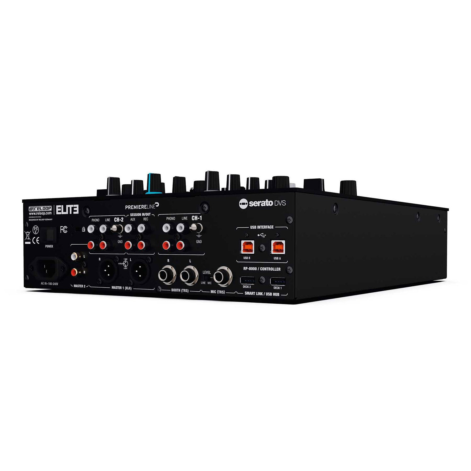 Reloop ELITE High Performance DVS Mixer For Serato Reloop