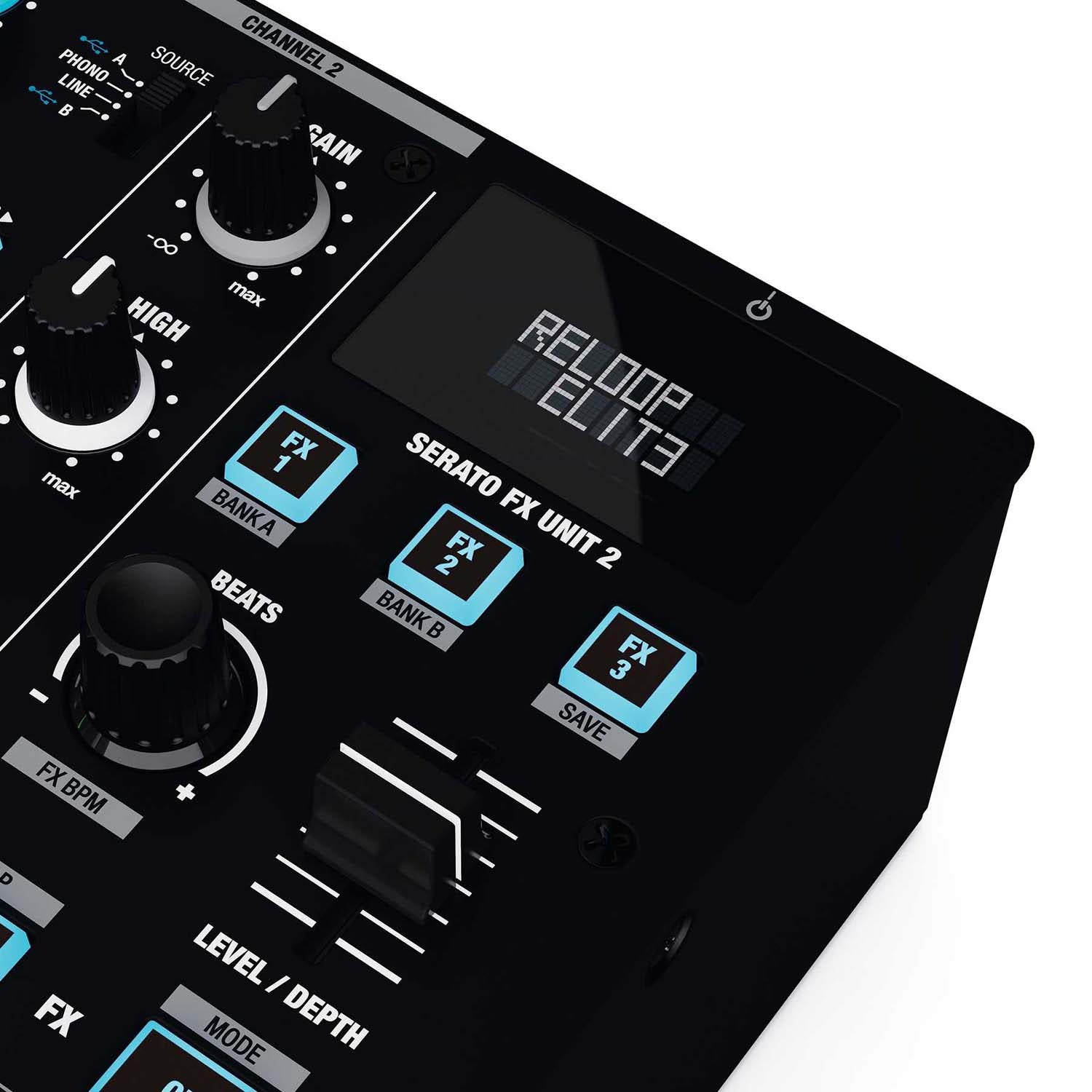 Reloop ELITE High Performance DVS Mixer For Serato Reloop