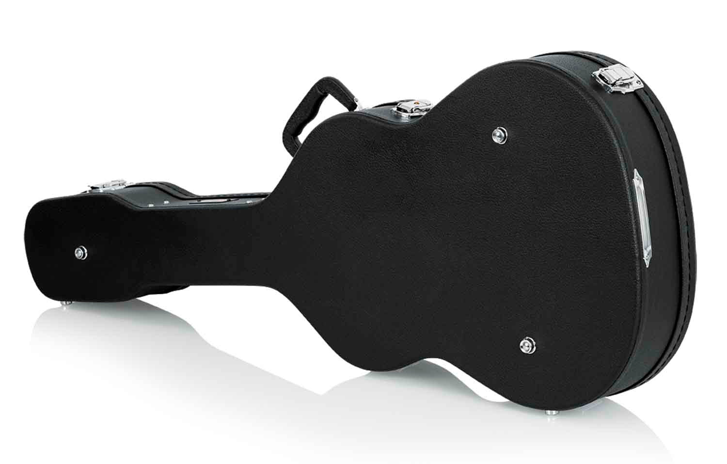 Gator Cases GWE-CLASSIC Hard-Shell Wood Case for Classical Guitars - Black - Hollywood DJ