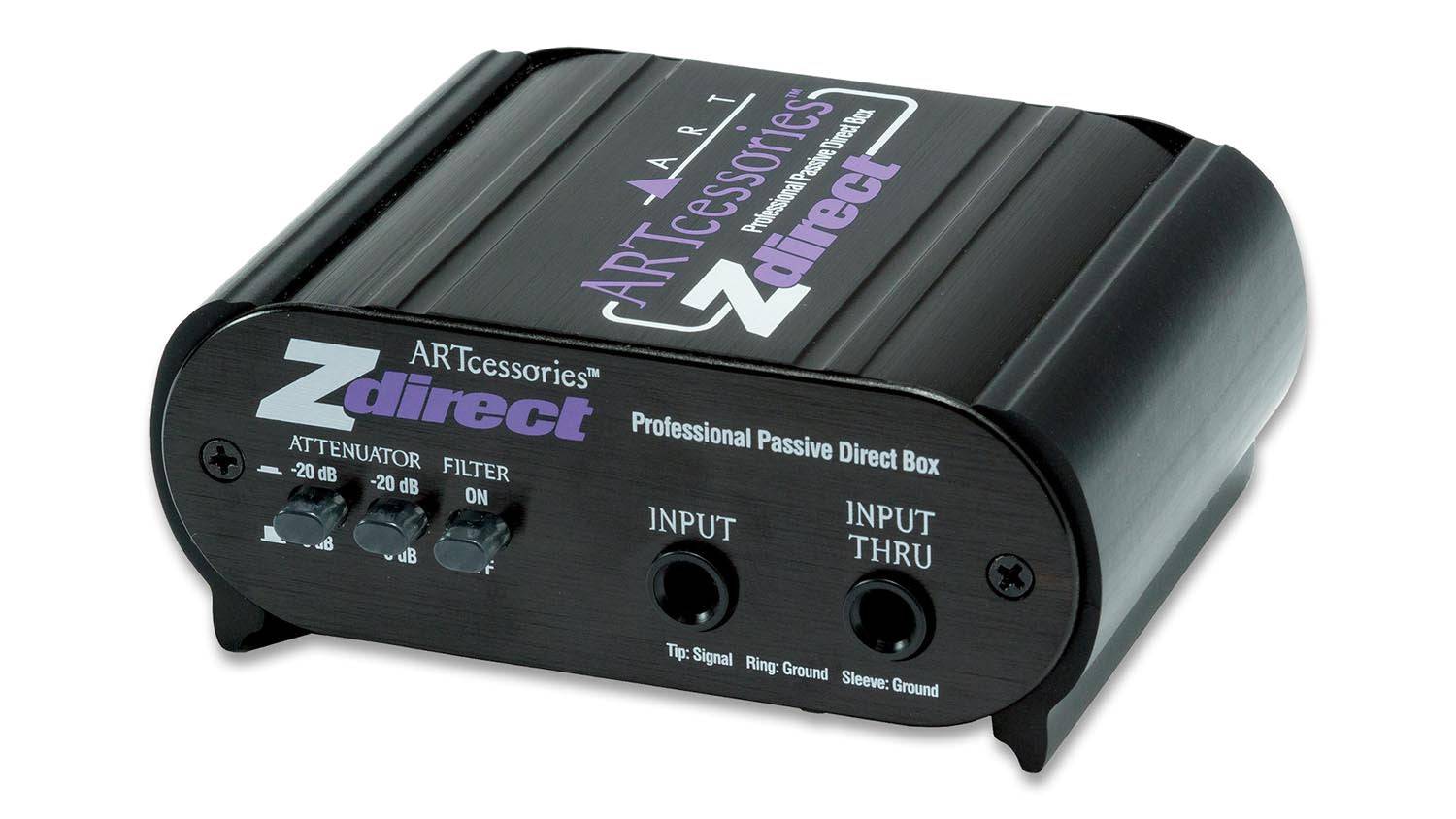 ART ZDirect Professional Passive Audio Interface Direct Box - Hollywood DJ