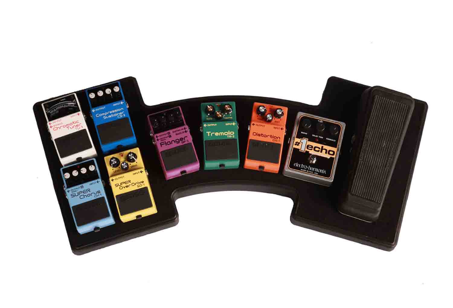 Gator Cases G-MEGA-BONE Mega Bone Pedal Board with Carry Case - Hollywood DJ