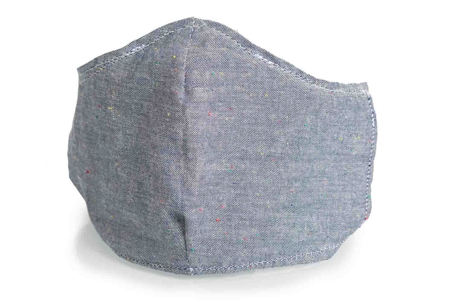 Gator Cases MSK-DEN Reusable Face Mask with Pocket for Replaceable Filter - Denim - Hollywood DJ