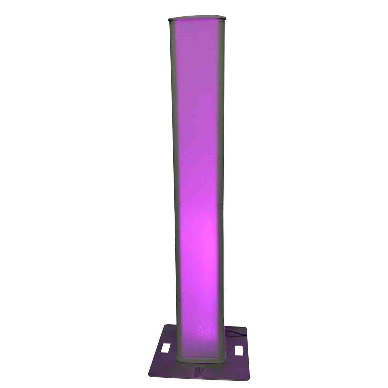 ProX XT-FTP328-656-C 6.56ft or 3.28ft Flex Tower Totem Package with Road Case - Hollywood DJ