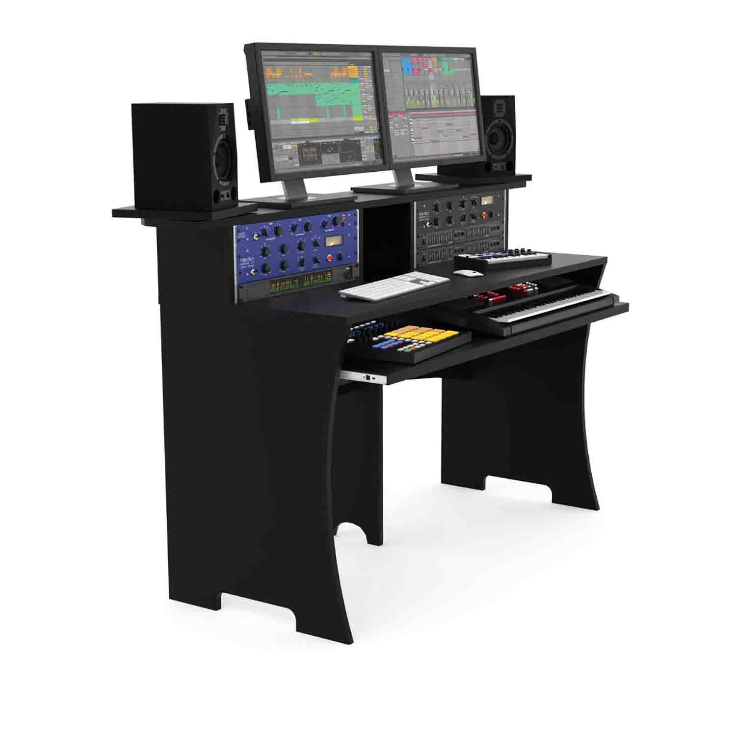 Glorious Workbench for Home and Project Studios - Black - Hollywood DJ