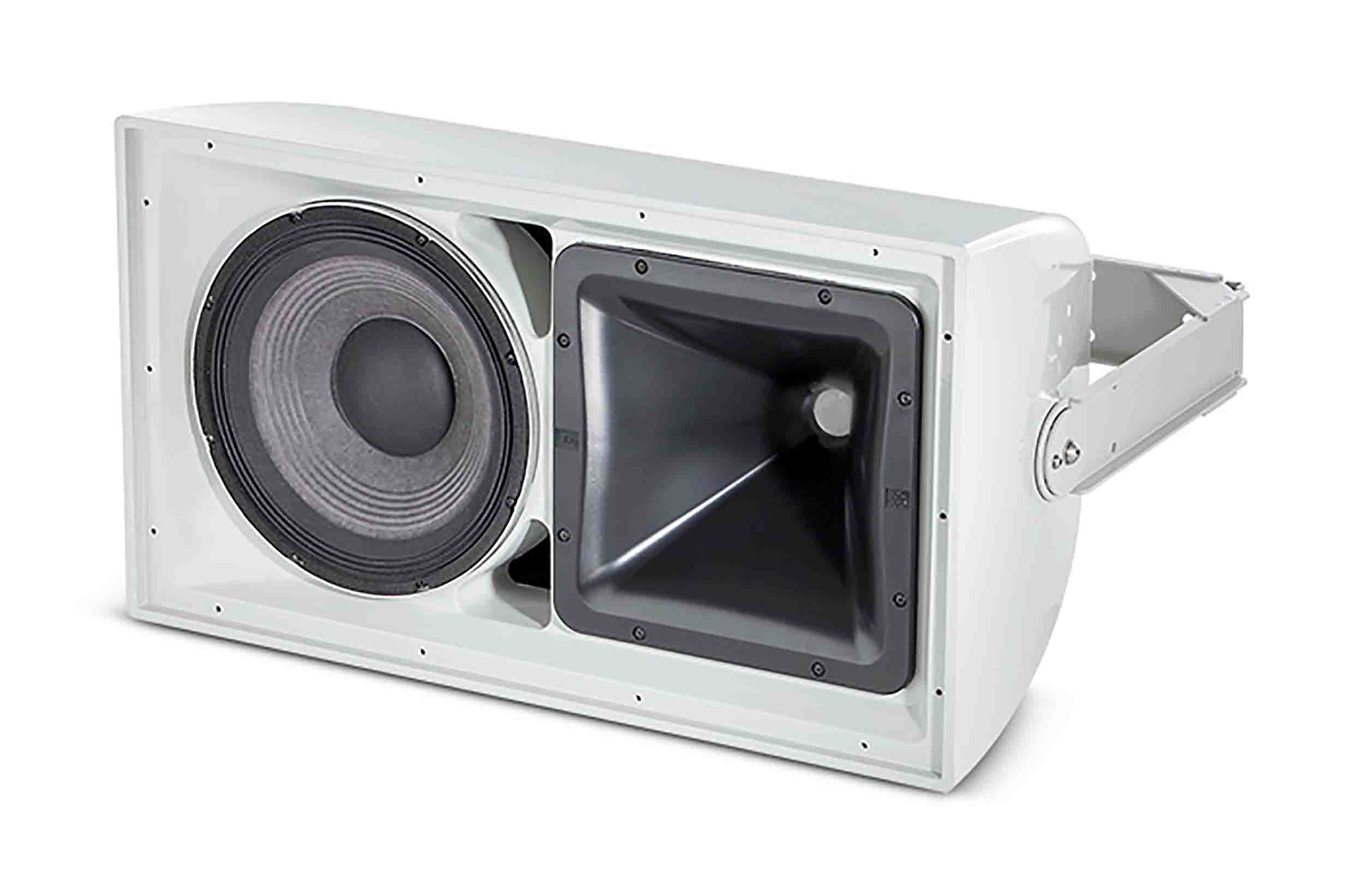 JBL AW295, High Power 2-Way All Weather Loudspeaker with 1 x 12" LF and Rotatable Horn - Gray - Hollywood DJ