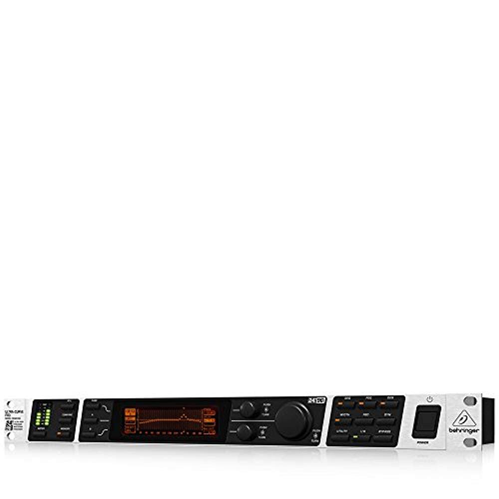 Behringer DEQ2496 Equalizer, Analyzer, Feedback Destroyer and Mastering Processor - Hollywood DJ