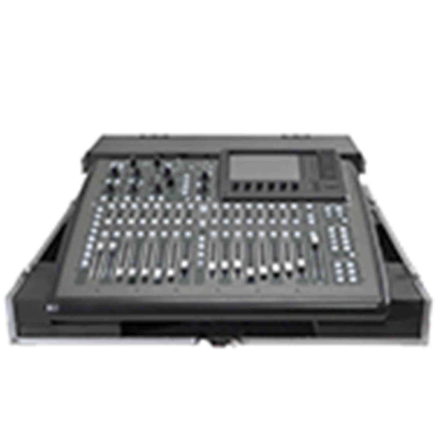 ProX XS-BX32CDHW DJ Flight Case for Behringer X32 Compact Mixer with Doghouse and Wheels ProX Cases