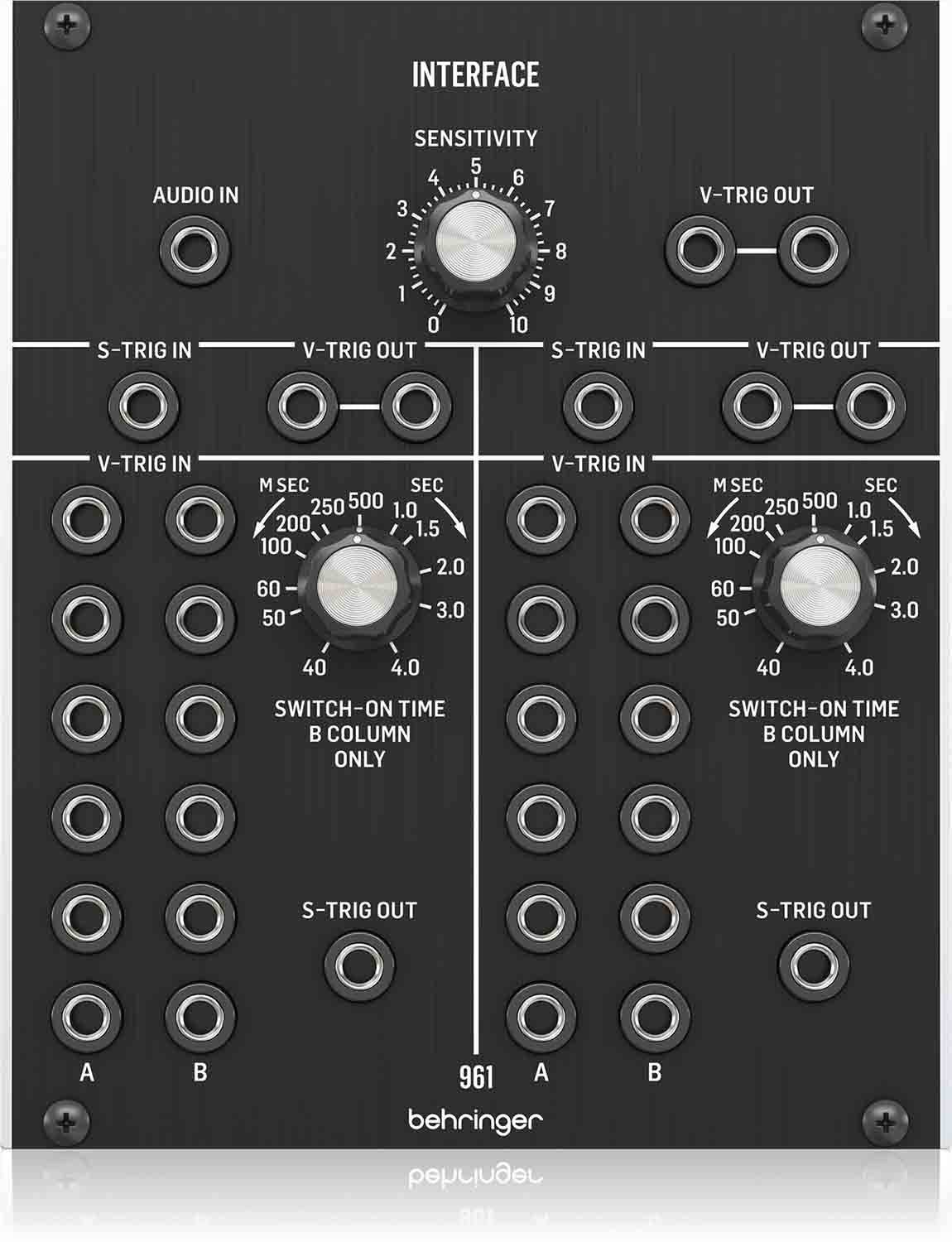 Behringer 961 INTERFACE Legendary Analog Multi-Channel Trigger Converter Module for Eurorack - Hollywood DJ