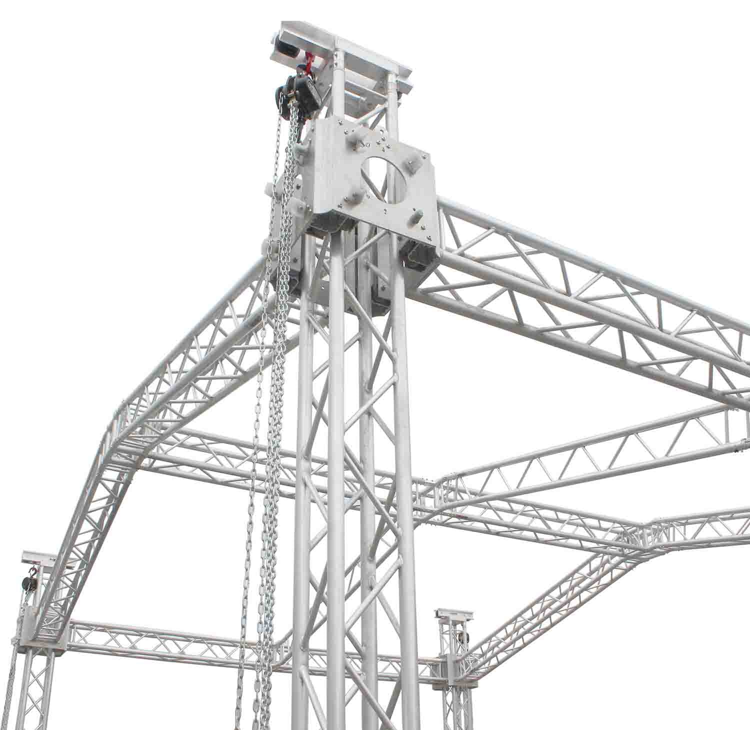 ProX XT-TOPCM Top Truss Section for Electric Motor or Manual Chain Hoist - Hollywood DJ