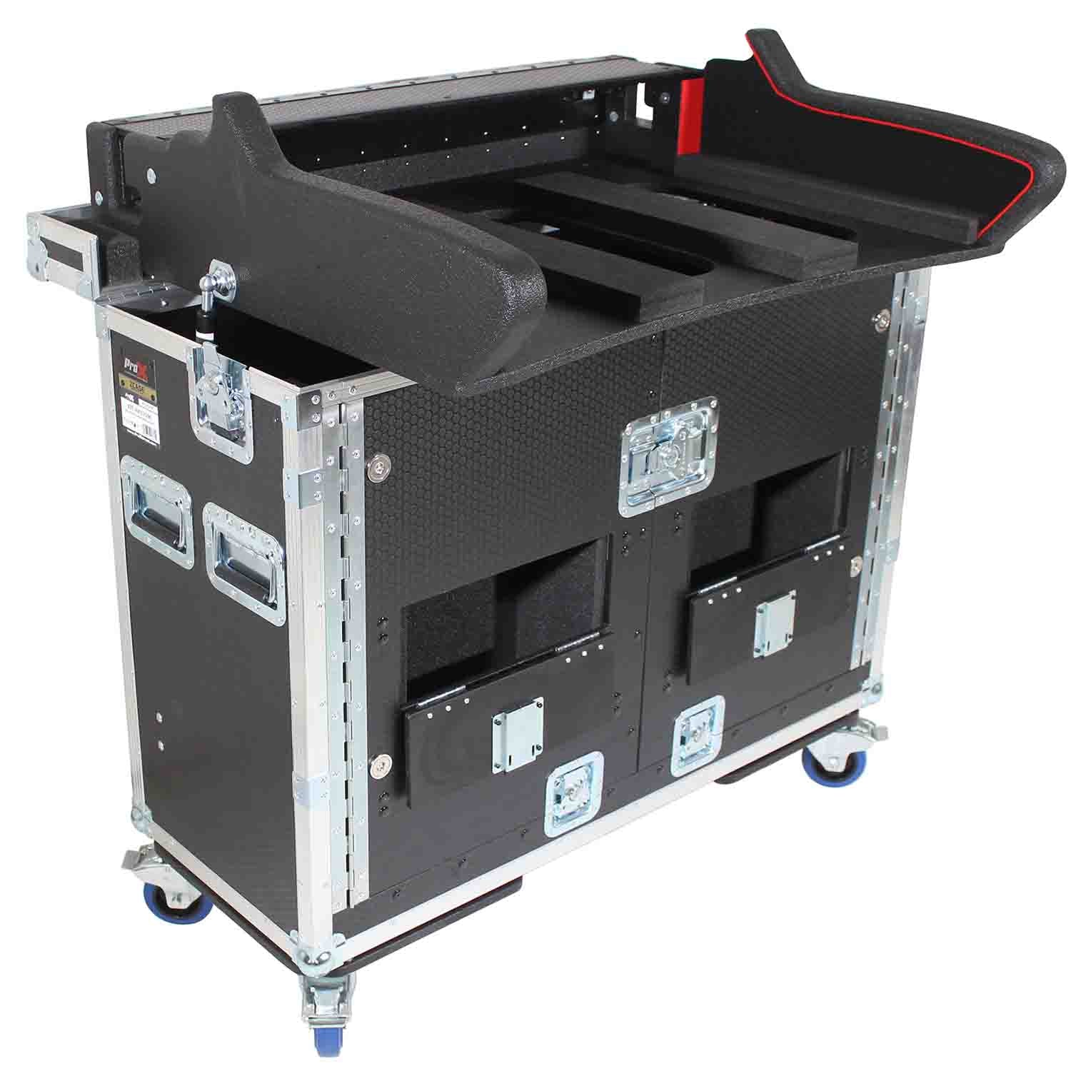 ProX XZF-AH-S5000-LMA Hydraulic Lift DJ Case For Allen and Heath DLive S5000 Console - Hollywood DJ