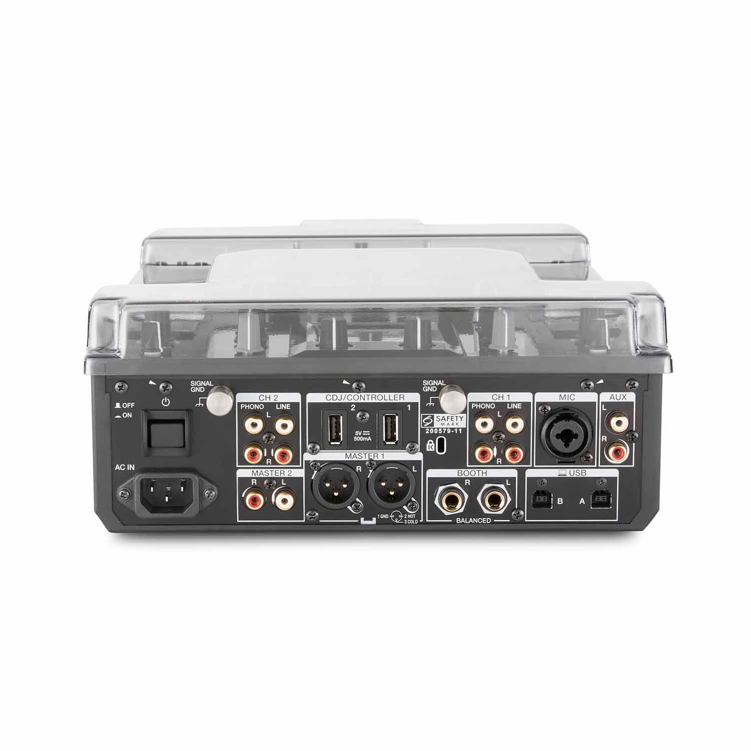 Decksaver DS-PC-DJMS11 Protection Cover for Pioneer DJM-S11 DJ Mixer - Hollywood DJ