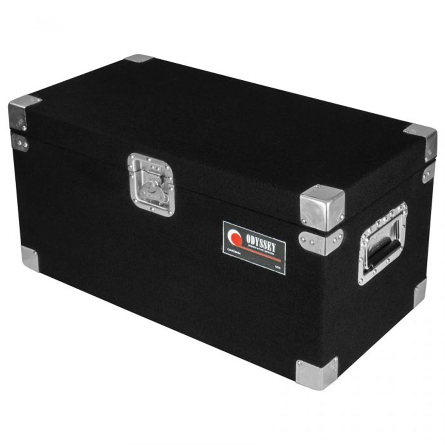 Open Box: Odyssey CLP200P, Pro Record Utility Carpet Case For 200 Vinyl Records/LPs - Hollywood DJ