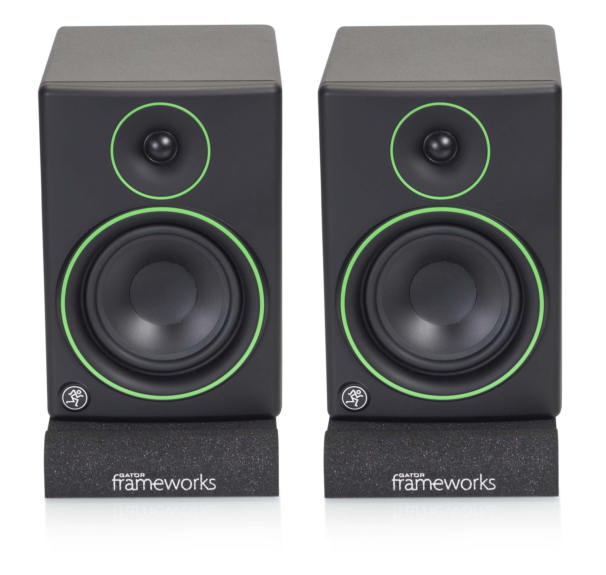 Gator Frameworks GFW-ISOPAD-SM Studio Monitor Isolation Pads – Small - Hollywood DJ