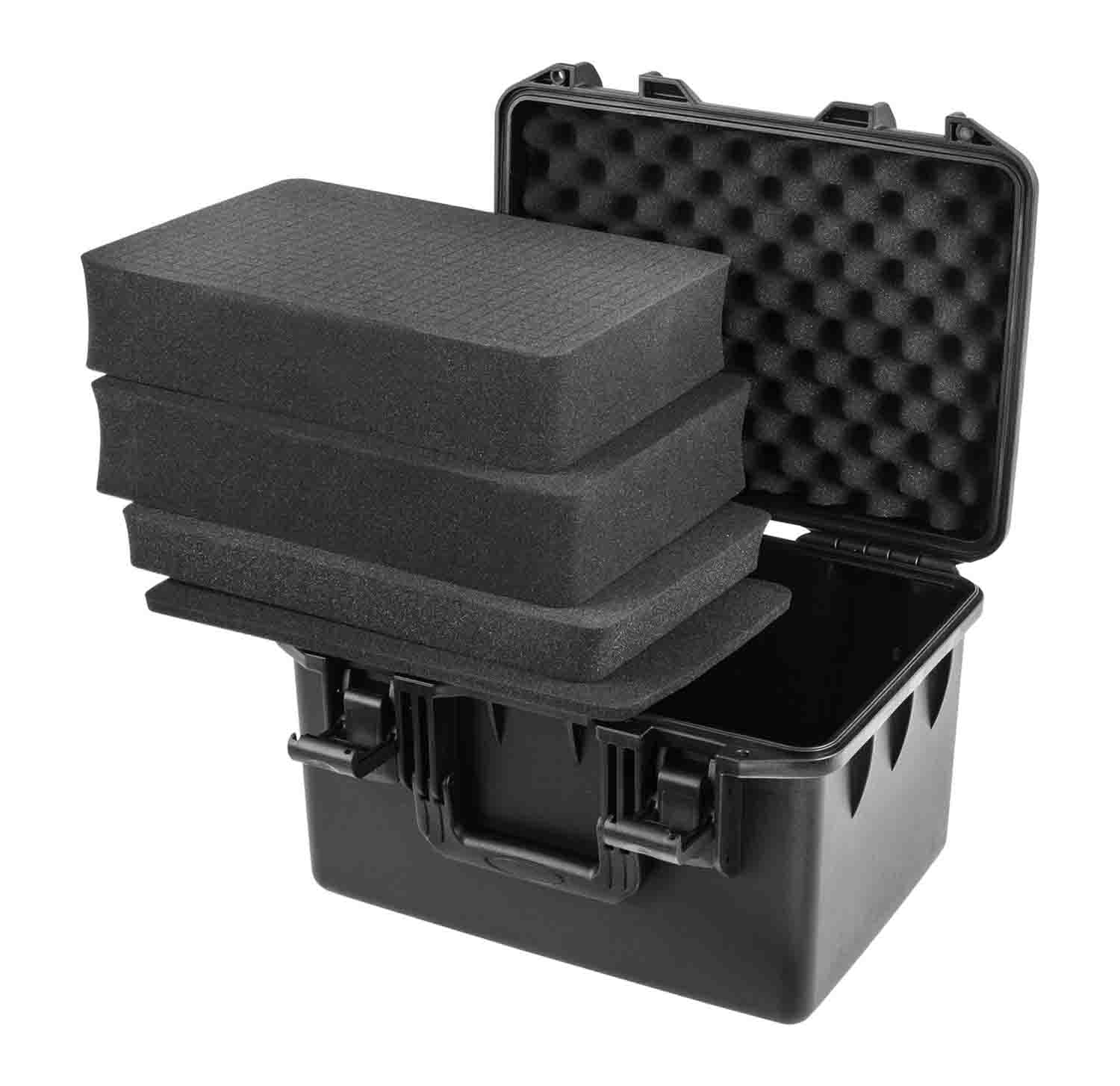Odyssey VU151010 Vulcan Injection-Molded Utility Case with Pluck Foam - 15 x 10.5 x 8.25" Interior - Hollywood DJ