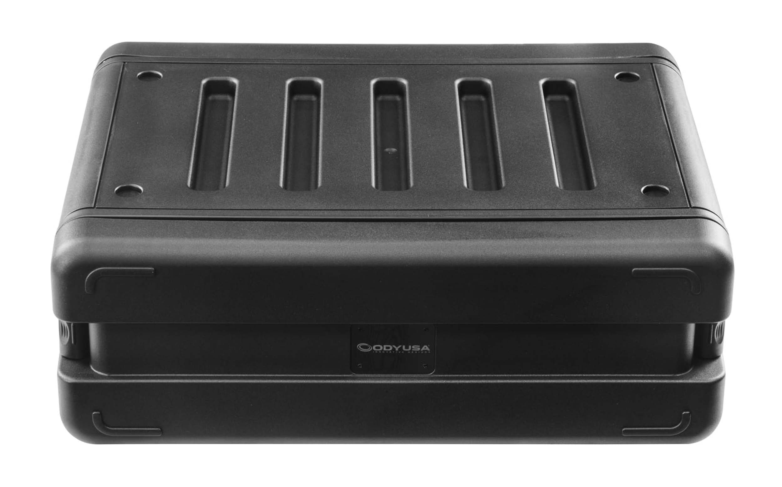 Odyssey VR3SMIC4ZP, Watertight 3U Rack Case with 4 Microphone Compartments Odyssey