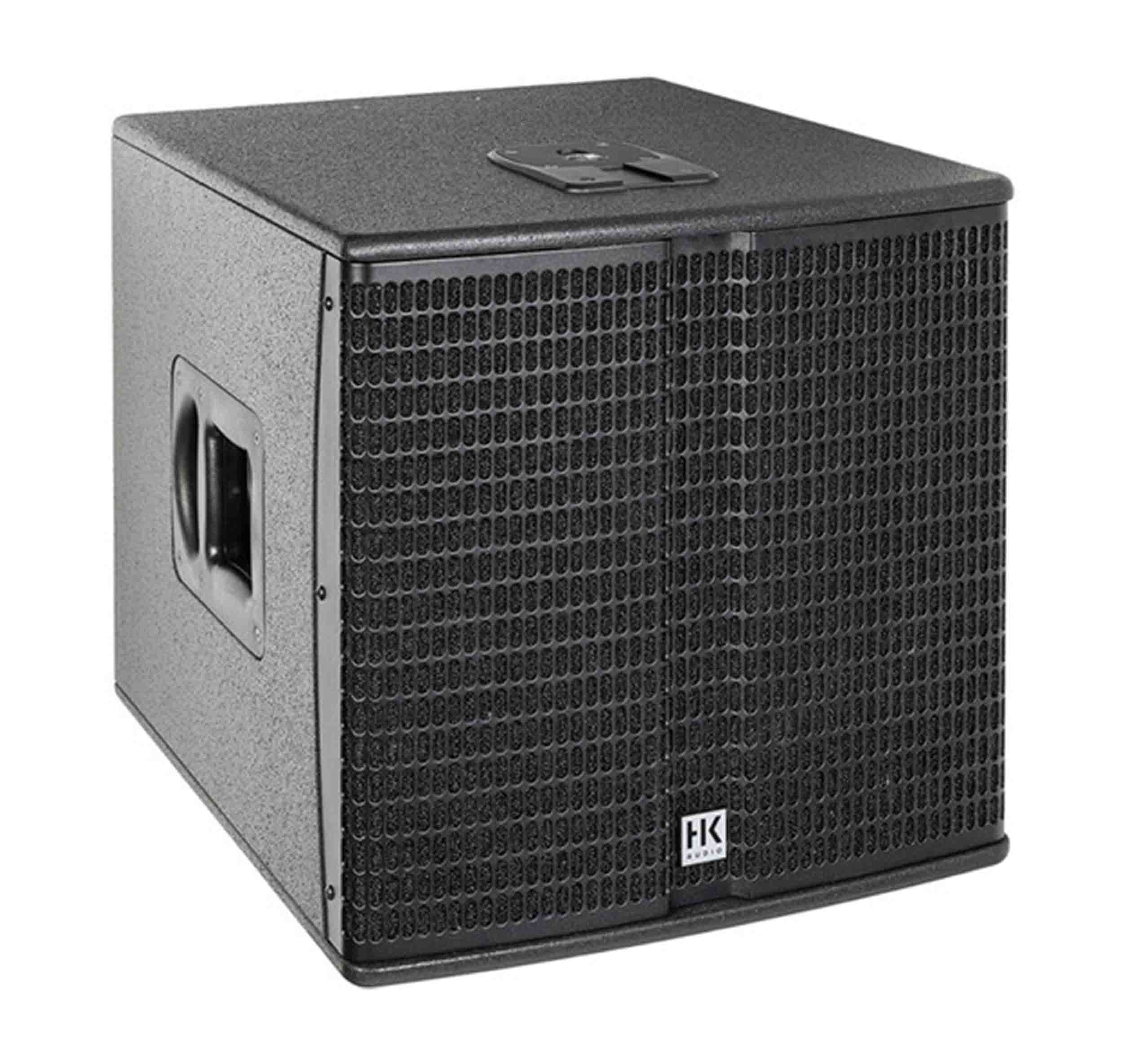 HK Audio EL-E115SUBD, 2400W 15-Inch Powered Subwoofer - Black - Hollywood DJ