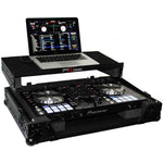ProX XS-G4VLTBL DJ Flight Case For Gemini G4V DJ Controller - Black on Black - Hollywood DJ