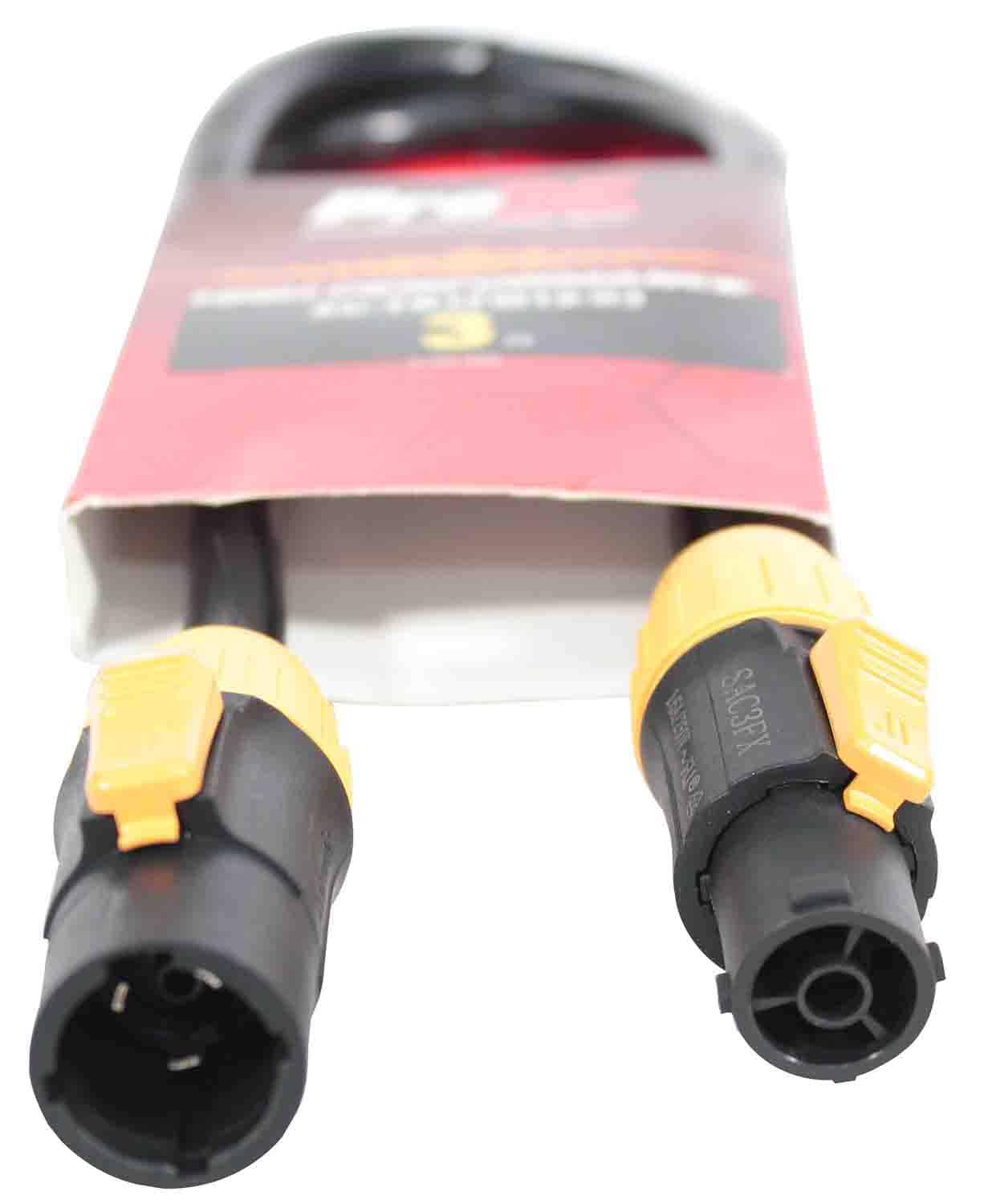 ProX XC-TR1FM12-03 Male to Female 12AWG Power Cable for Powercon Compatible Devices - 3 Feet - Hollywood DJ