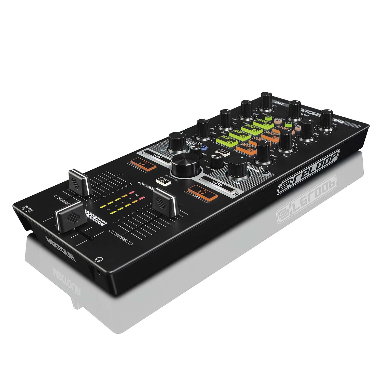 B-Stock: Reloop MIXTOUR, Sleek and Powerful Controller For IOS, Android and Laptop - Hollywood DJ