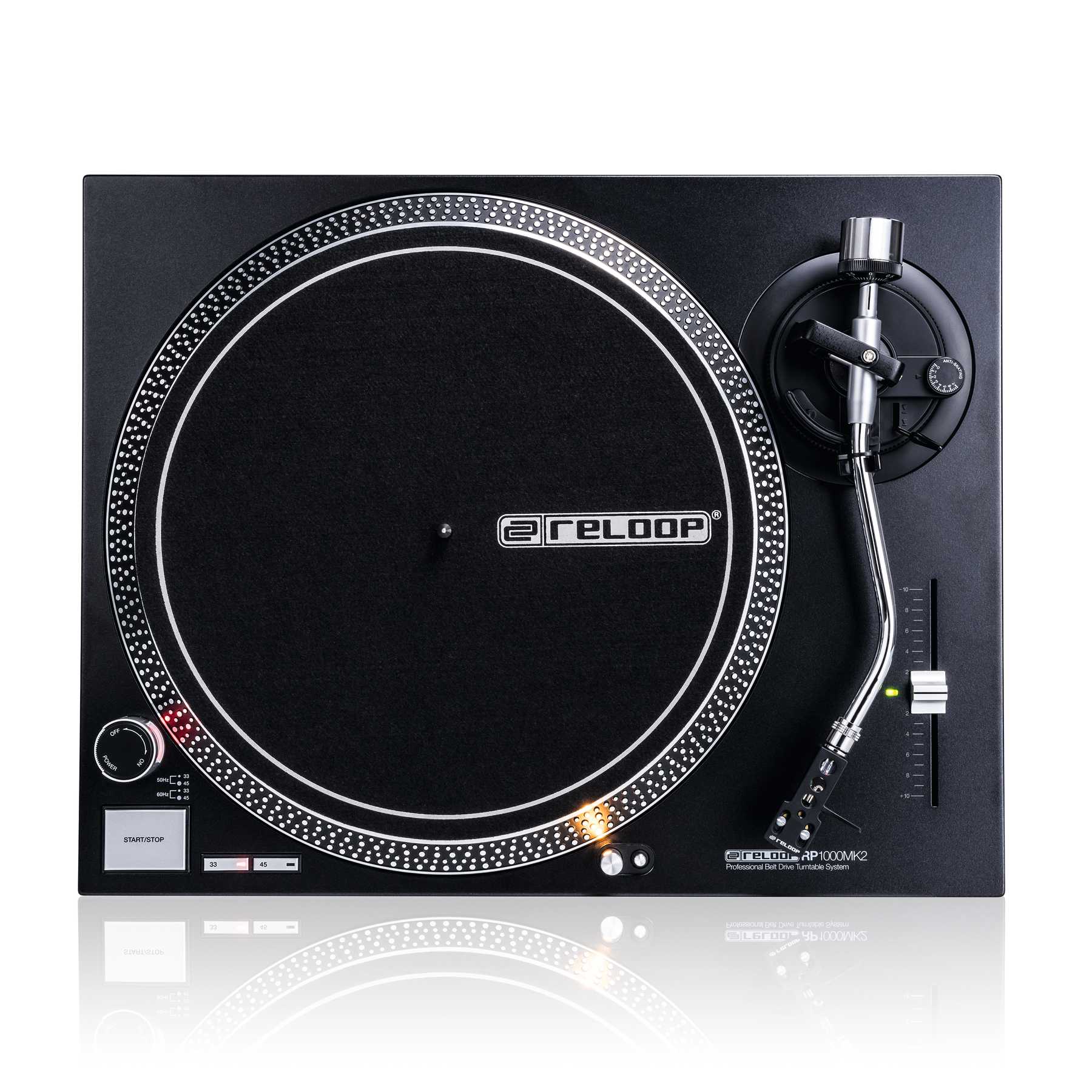 B-Stock: Reloop RP-1000-MK2, Professional Belt Drive Turntable System - Hollywood DJ