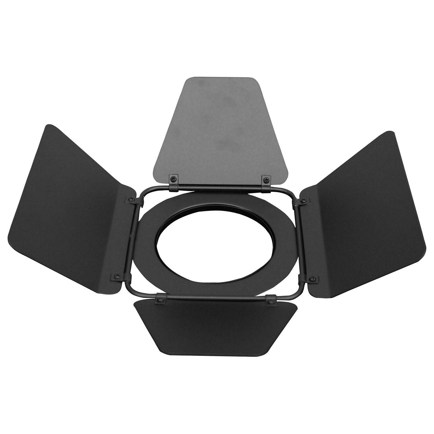 Odyssey LSPAR30BDB Black Barn Door for Par 30 Odyssey Light Fixtures - Hollywood DJ