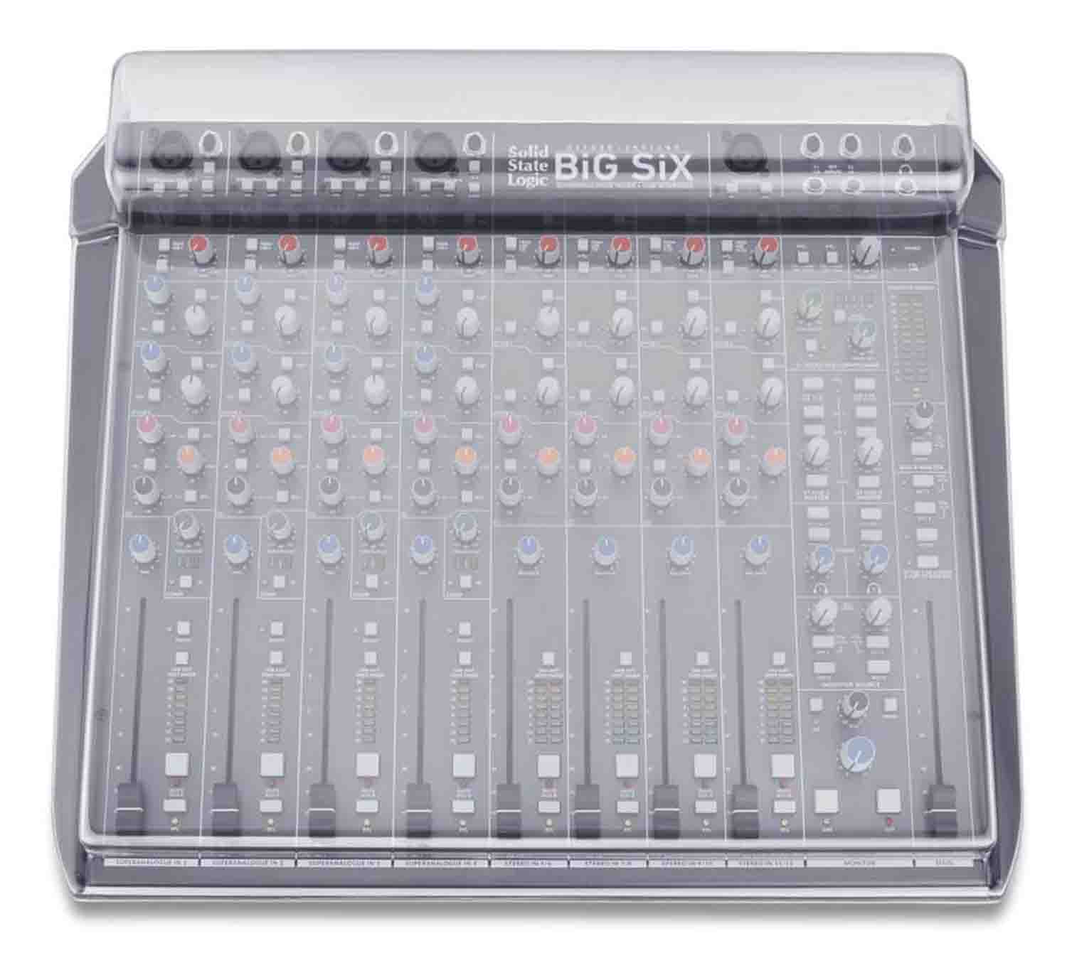 Decksaver DS-PC-SSLBIGSIX Protection Cover for Solid State Logic Big Six - Hollywood DJ