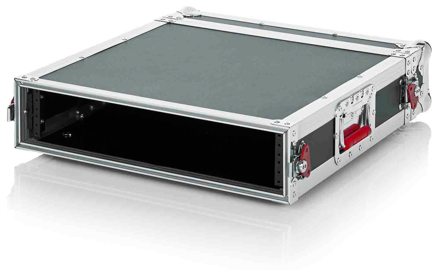 Gator Cases G-TOUR 2U, 2U Standard Road Rack Case - Hollywood DJ