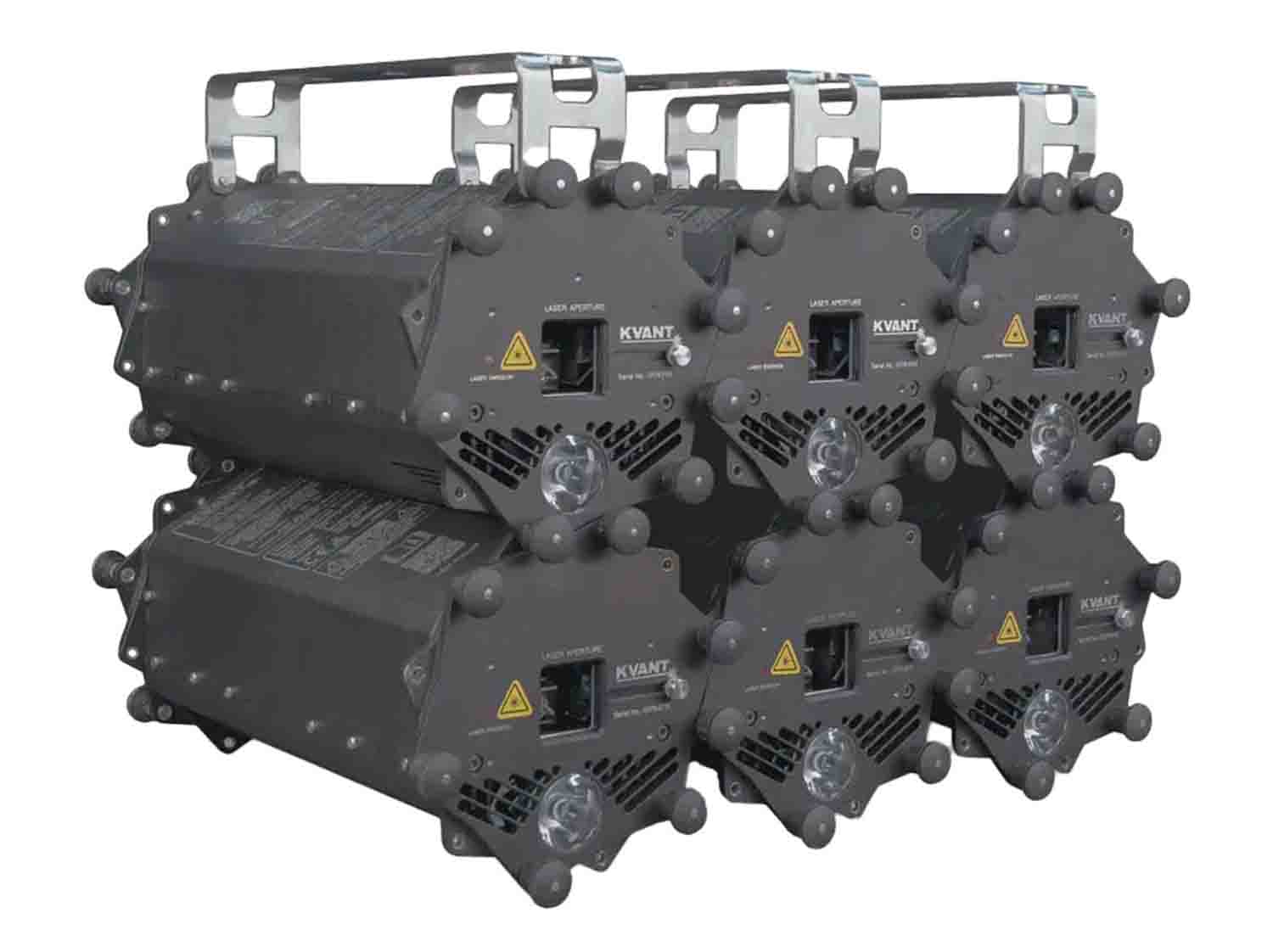 Kvant Lasers BurstBerry cluster (6-units) Laser Show Projector - Hollywood DJ