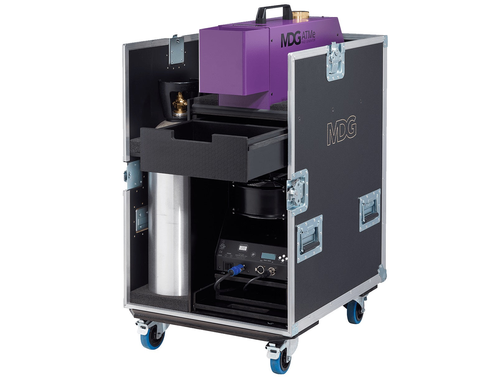 MDG ATMFC Vertical Flight Case for Atmosphere Hazer, ATMe, M3e, Max 3000 - Hollywood DJ