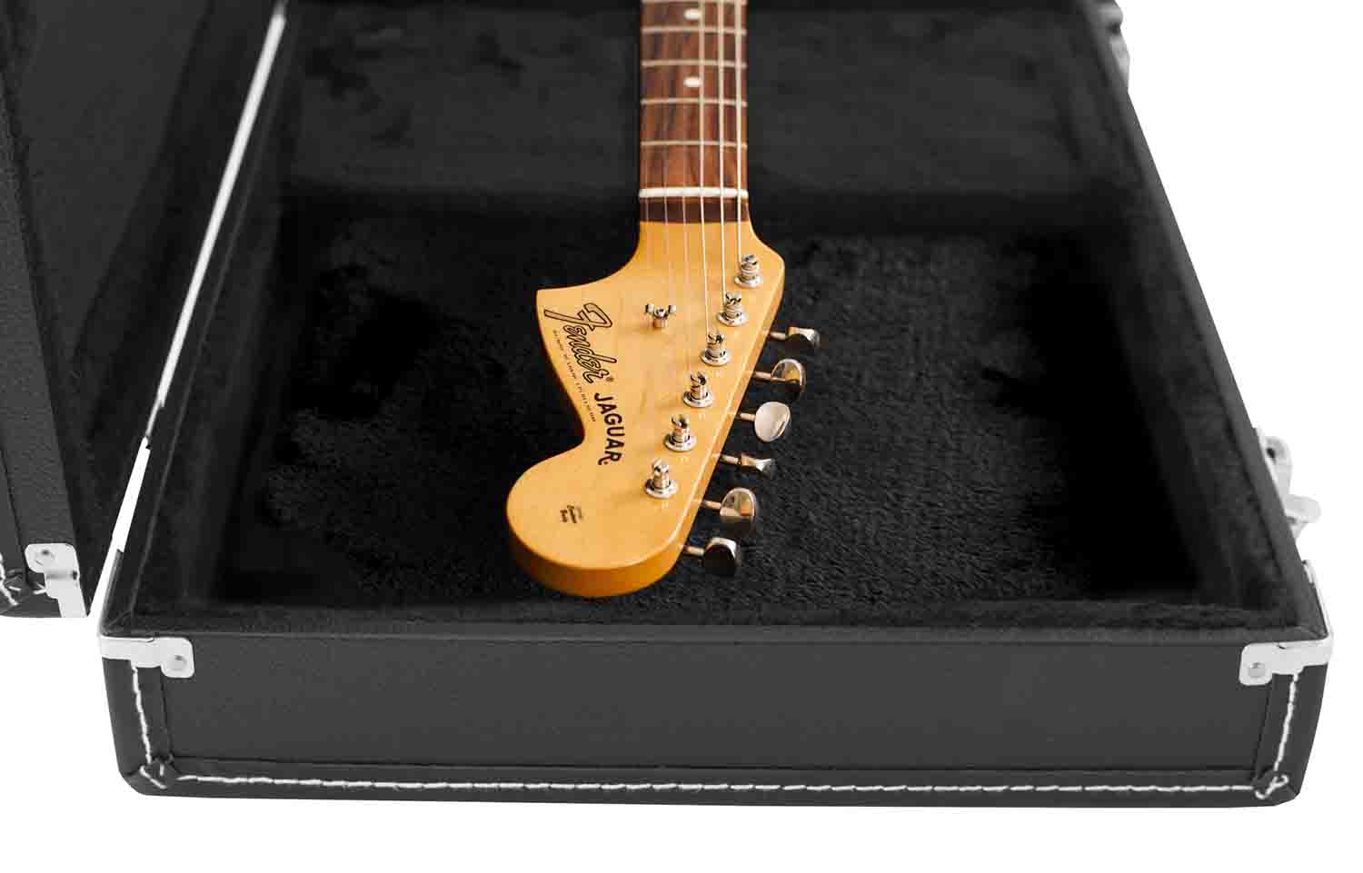 Gator Cases GW-JAG Deluxe Wood Case for Jaguar Style Guitar - Hollywood DJ