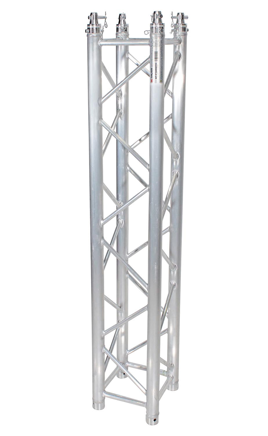 ProX KT-F34SQ492, 1.5M K-Truss F34 Economy Light-Structural Aluminum Truss 1.5mm Wall - 4.92 Feet - Hollywood DJ