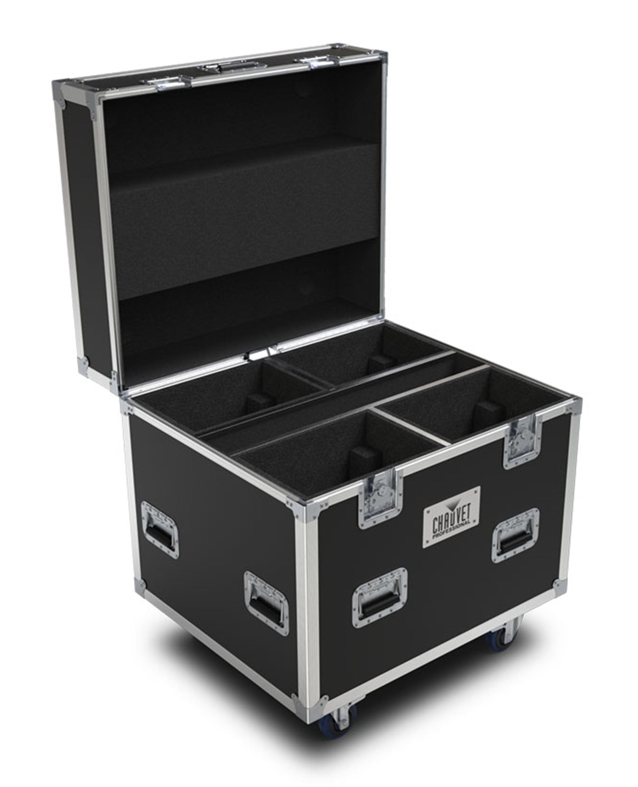 Chauvet Pro 4-Fixture Road Case for MK2 Wash Moving Head Light - Hollywood DJ