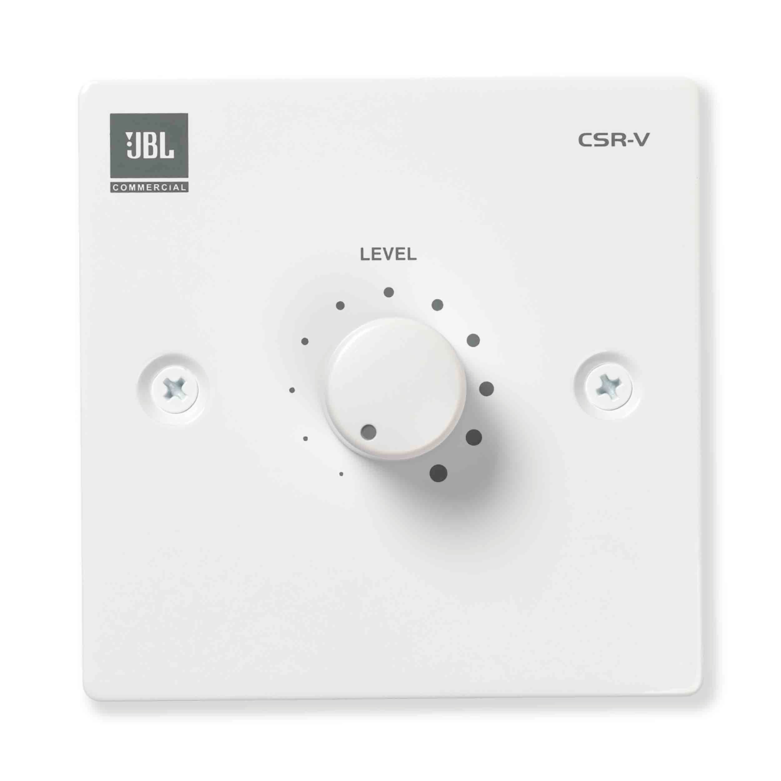 JBL CSRVWHTV, Wall Mounted Remote Control for CSM Mixers - White JBL