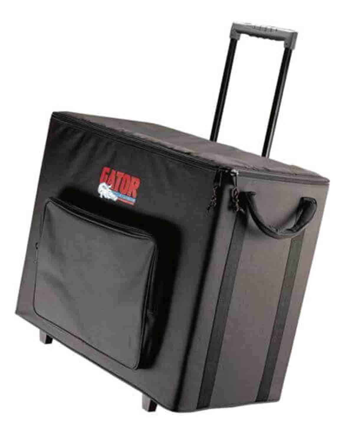 Gator Cases G-112A, 1X12 Combo Amps Wooden Case and Stand with Wheels and Tow Handle - Hollywood DJ