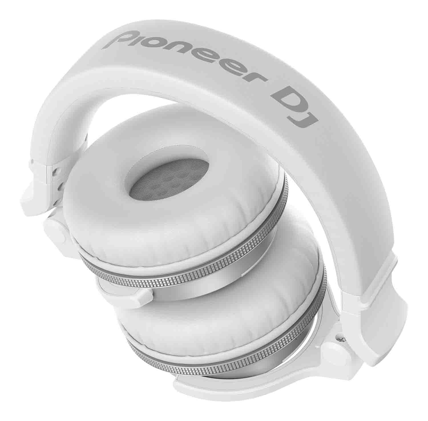 B-Stock: Pioneer DJ HDJ-CUE1BT-W On-Ear DJ Headphones with Bluetooth - White Pioneer DJ