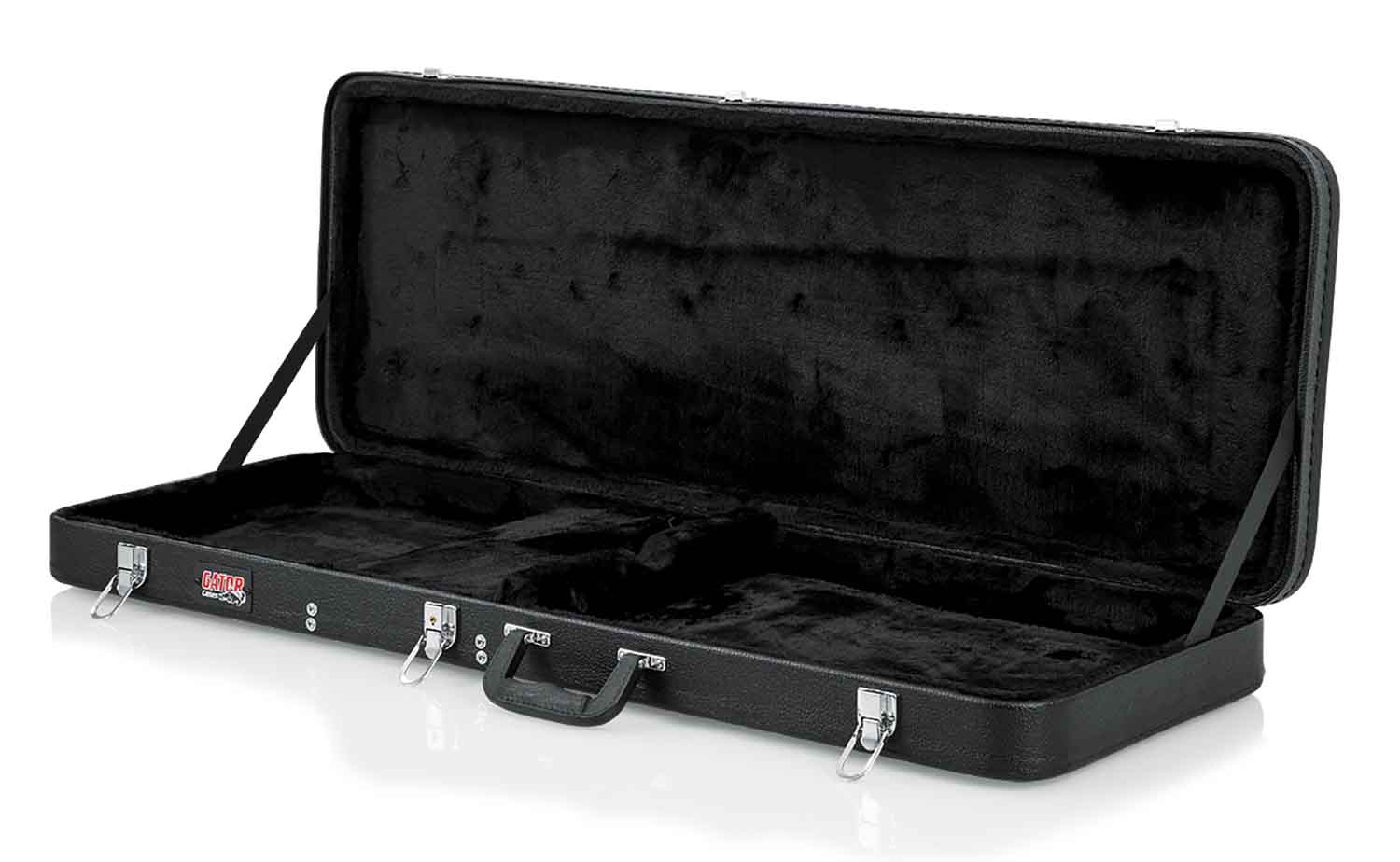 Gator Cases GWE-ELEC-WIDE Hard-Shell Wood Case for PRS and Wide Body Style Guitars - Hollywood DJ