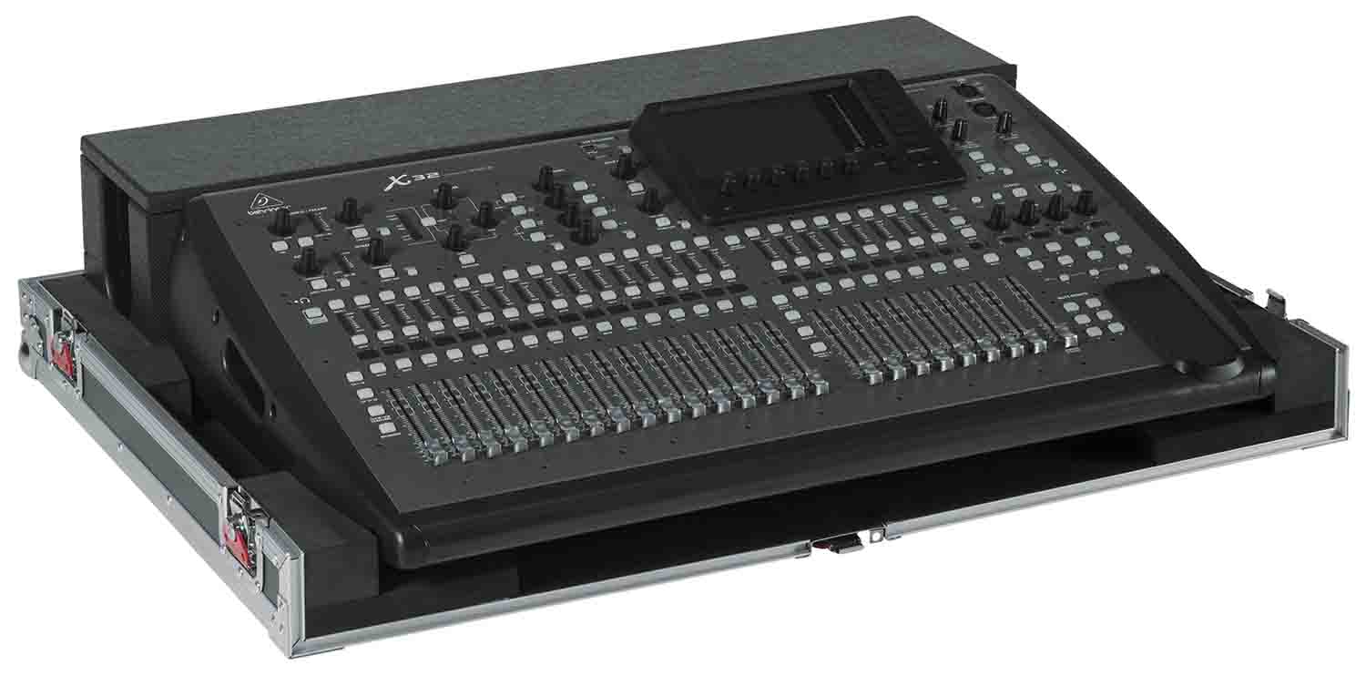Gator Cases G-TOUR X32 Road Case for Behringer X-32 with Doghouse - Hollywood DJ