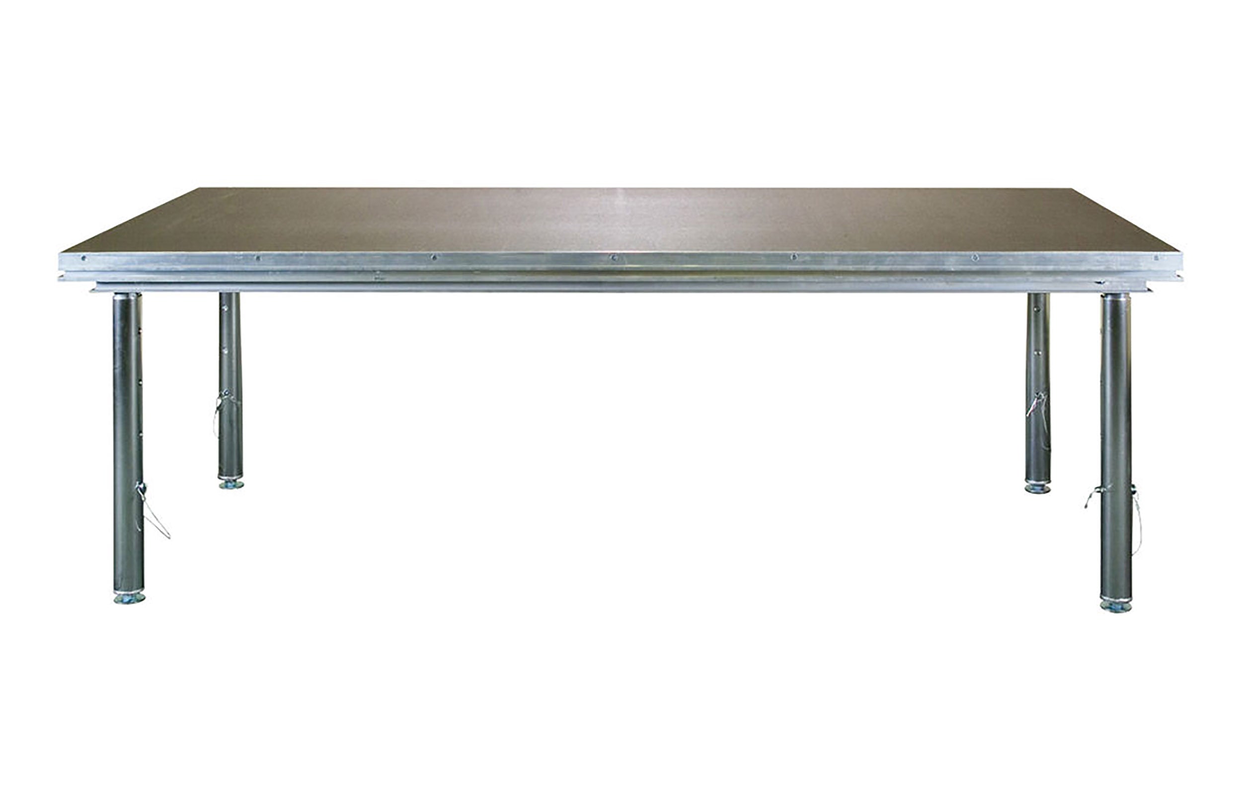 Global Truss GT-STAGE-ADJUST, Adjustable Portable Stage with Removable Legs - 3.28 x 6.56 ft - Hollywood DJ