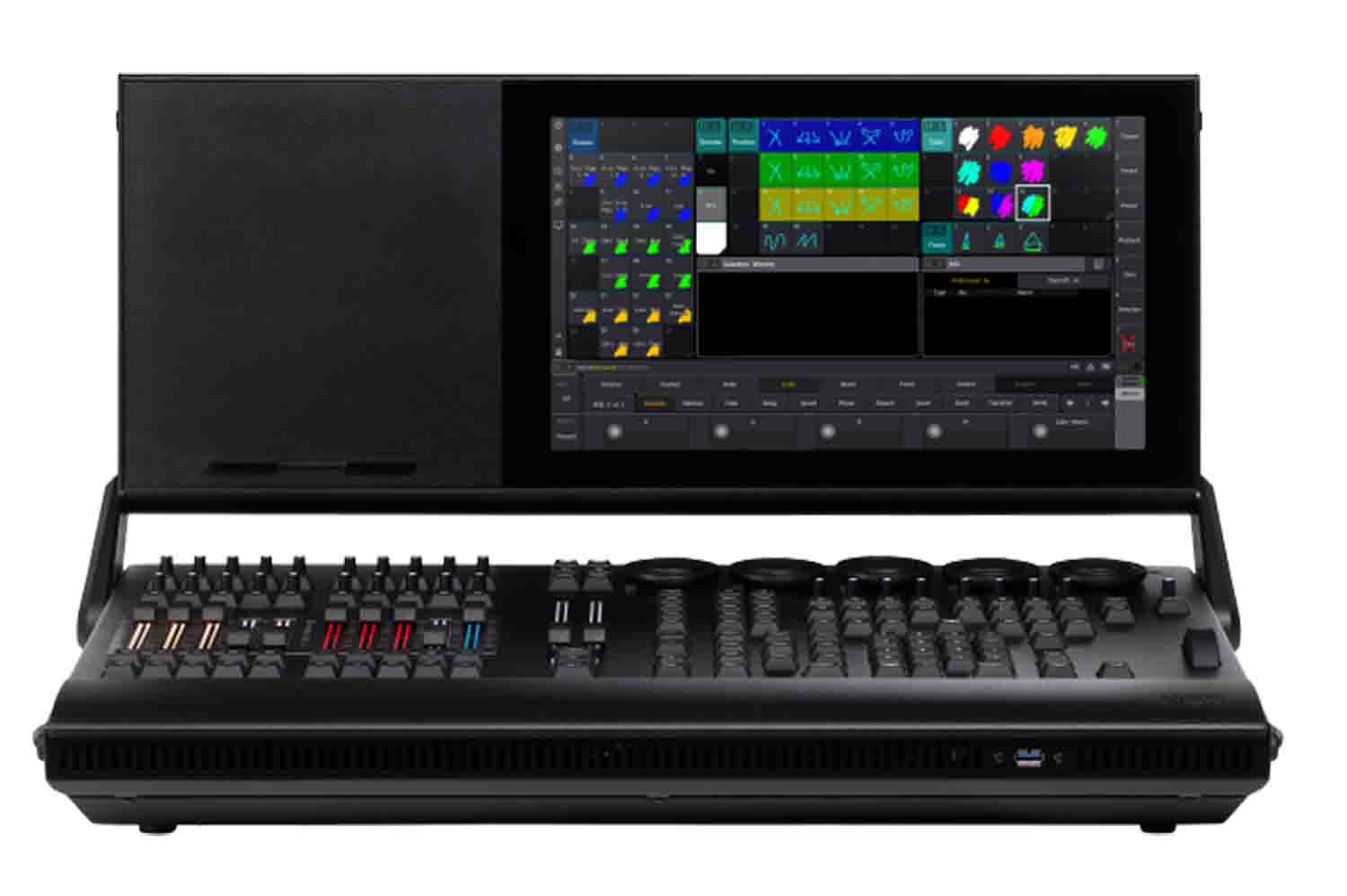 MA Lighting MA4010506 GrandMA3 Compact - 4,096 Parameter Lighting Control Console - Hollywood DJ