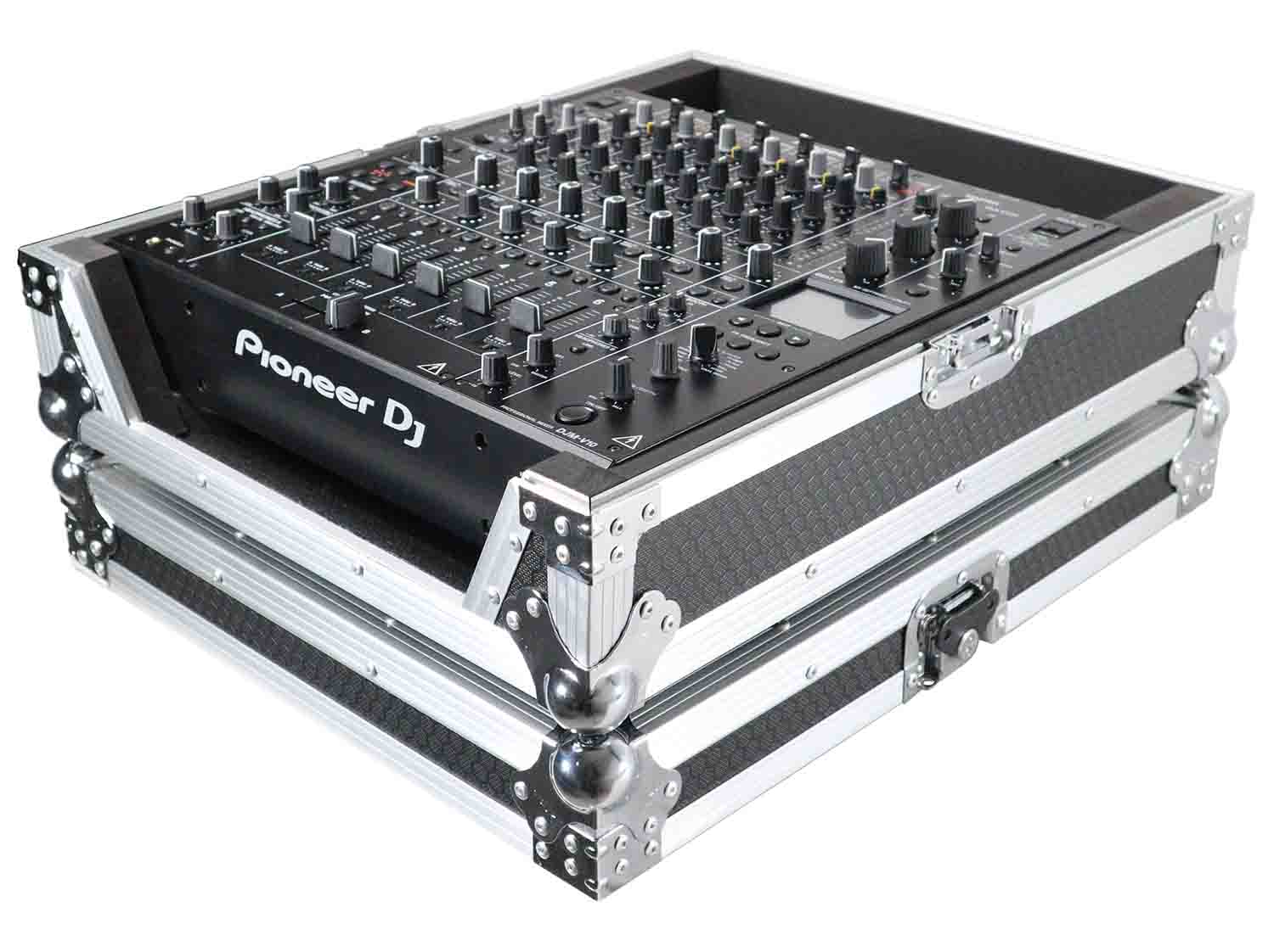 ProX XS-V10A9 ATA Style Flight Road Case for Pioneer DJM-A9 & DJM-V10 DJ Mixer in Silver - Hollywood DJ