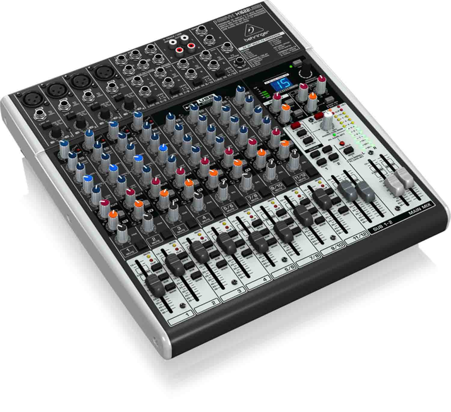 Behringer X1622USB, 16-Input 2/2-Bus Mixer with USB/Audio Interface - Hollywood DJ